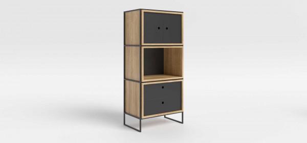 Modulo Sideboard dreifach vertikal 